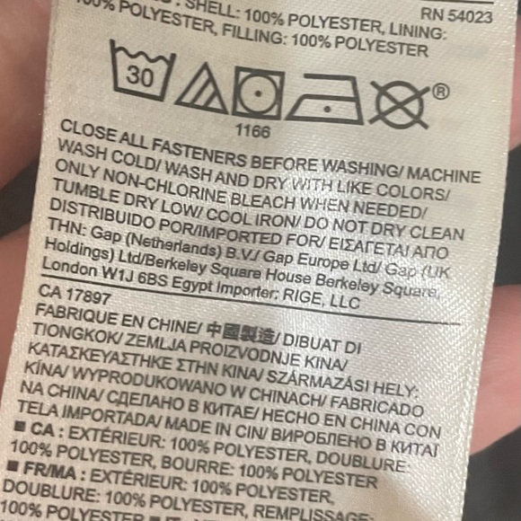 Banana Republic Black Quilted Women's Jacket ~ Size small ~ Full zip - Picture 6 of 9